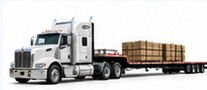 Illustrative step deck tractor trailer
