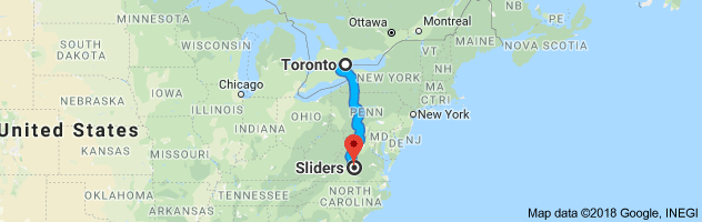 shipping from Ontario to Virginia